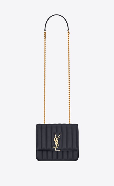 vicky medium in matelassé lambskin